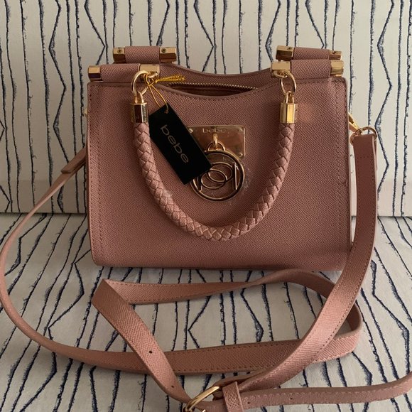 bebe Handbags - Kate Mini Shopper by BEBE in Blush